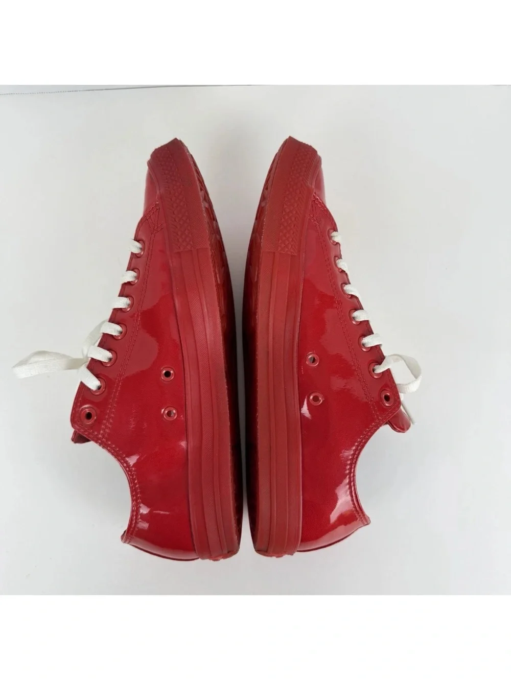 Converse Chuck Taylor All Star Ox Low Top Casino Triple Red Men’s Size 11 - Picture 8 of 10